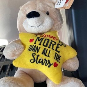 NWT MEDIUM PLUSH LOVE BEAR